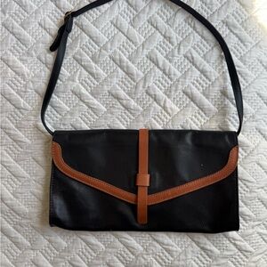 Black and Brown Shoulder Bag